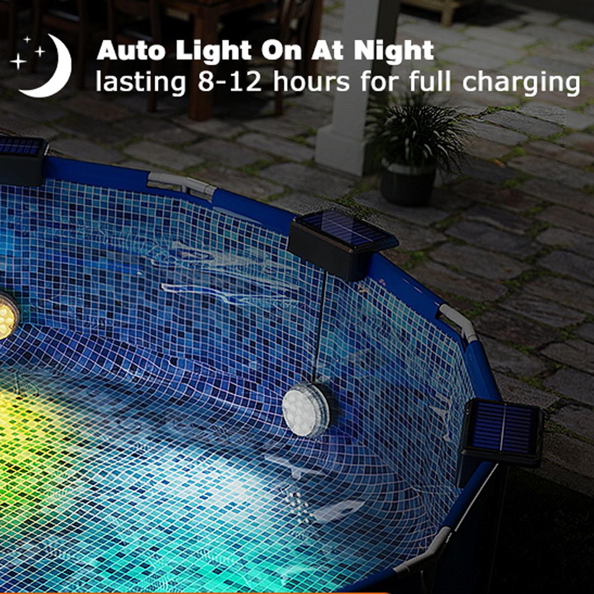 Underwater Solar Pool Light wi - Pool Light Solar Rechargeable 评论和价格