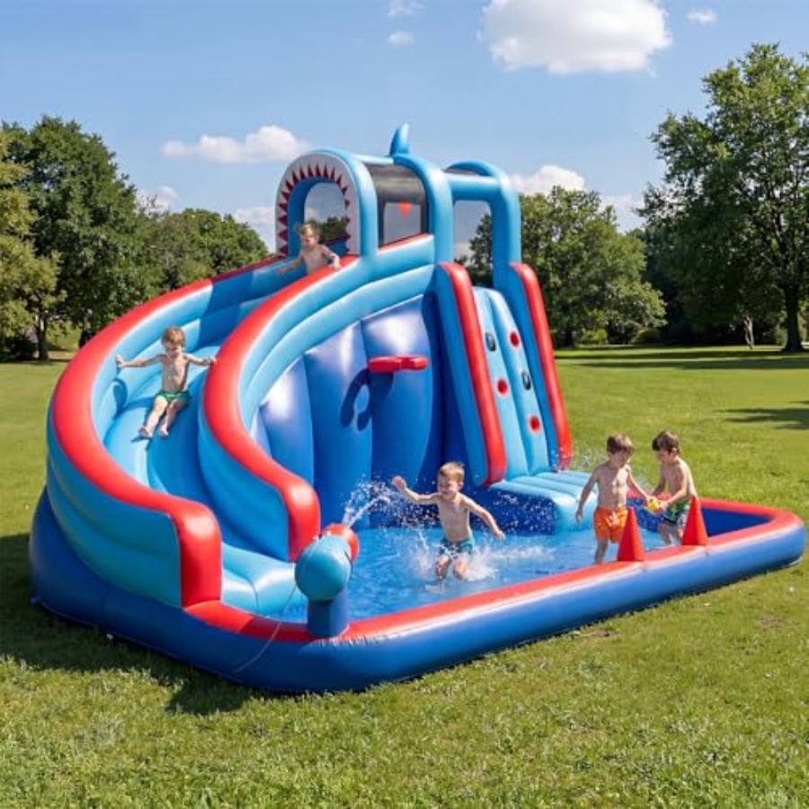 Backyard inflatable water slid - Water Slide Inflatable 评论和价格