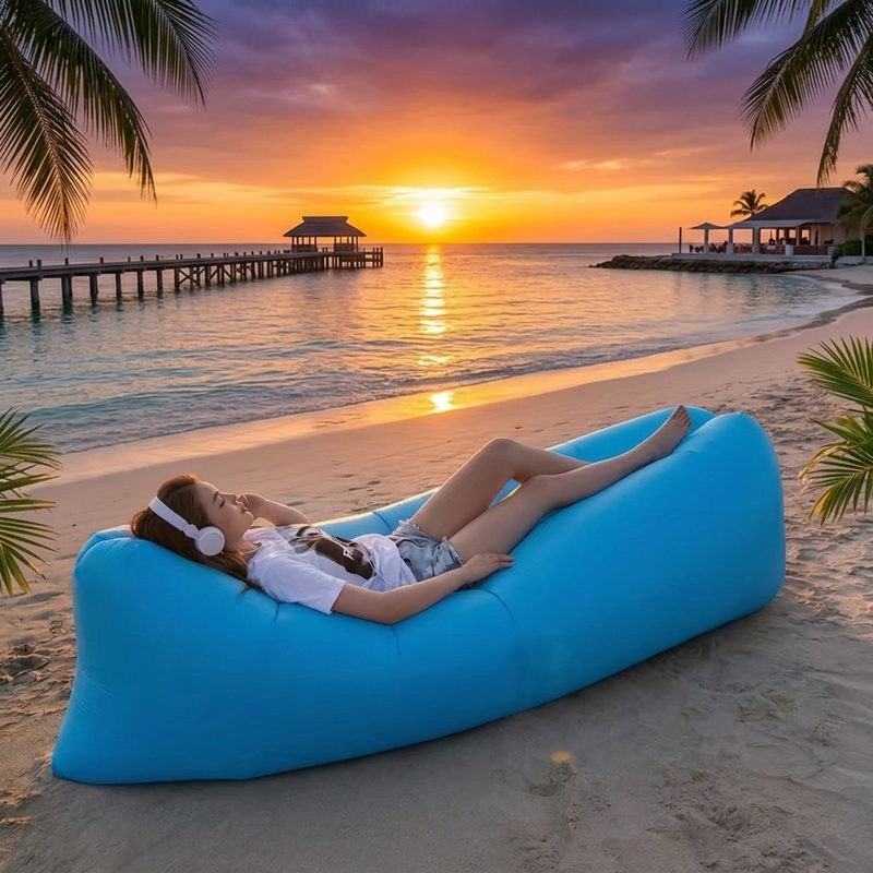 Portable Inflatable Air Sofa,  - Pool Lounger Inflatable 评论和价格