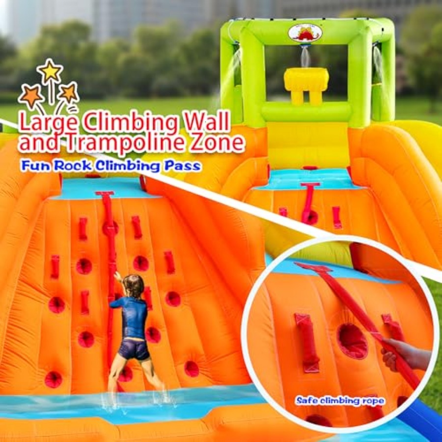 Inflatable Water Slide, Bounce - Water Slide Inflatable 评论和价格