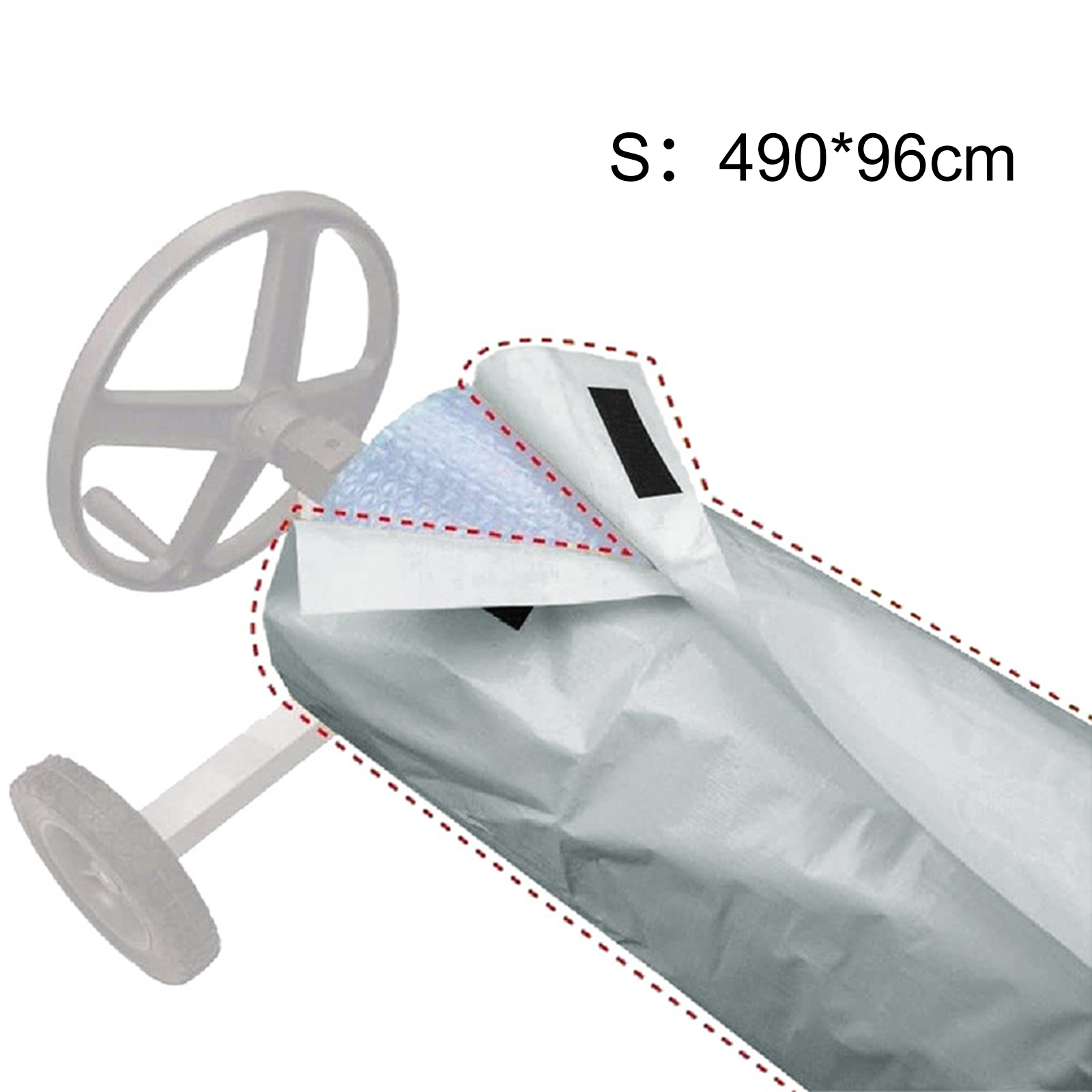 Pool Solar Reel Cover Protecti - Pool Cover Waterproof 评论和价格