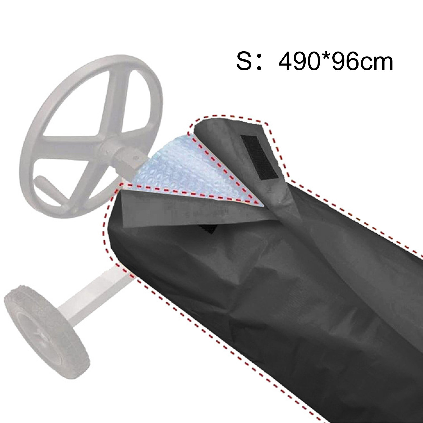 Pool Solar Reel Cover Protecti - Pool Cover Waterproof 评论和价格