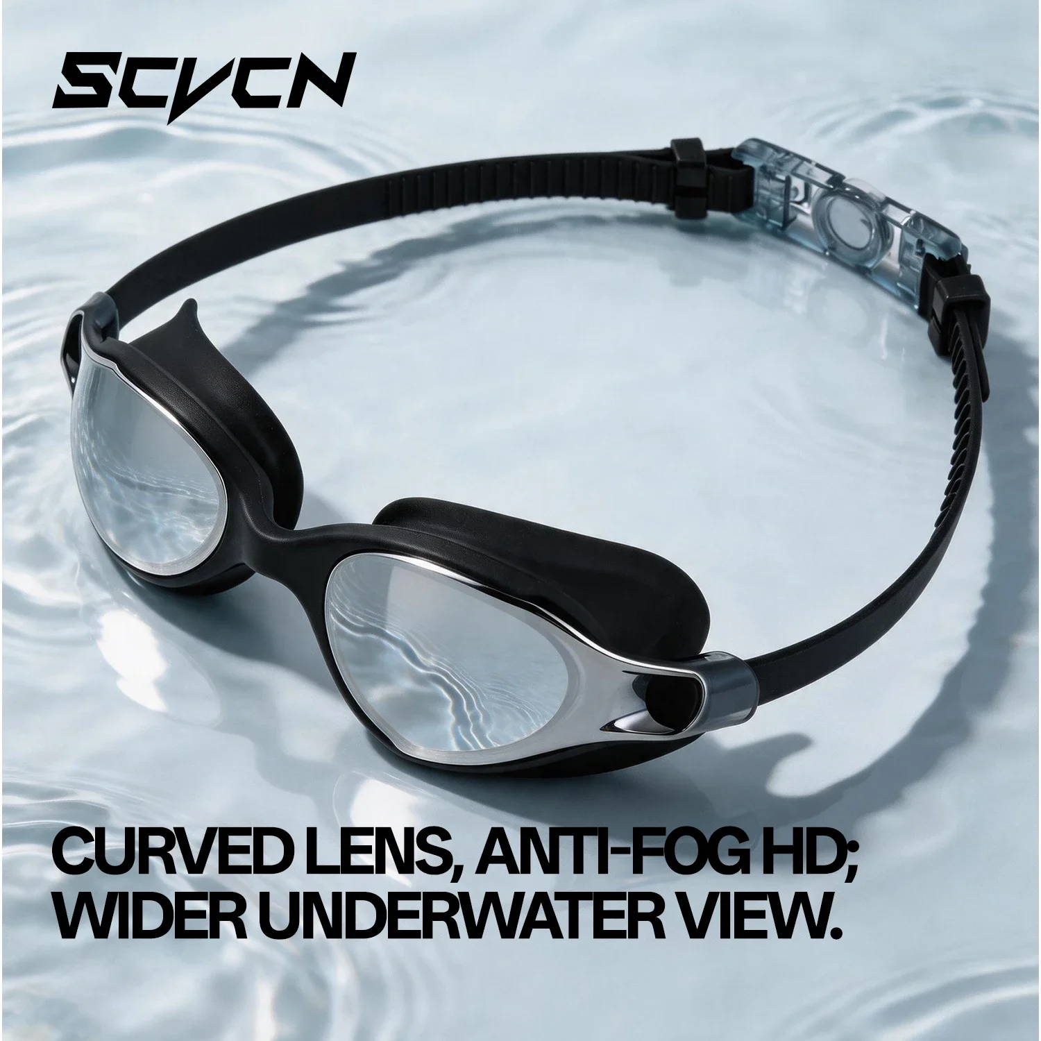 SCVCN New Professional Swimmin - Swim Goggles Anti Fog Uv 评论和价格