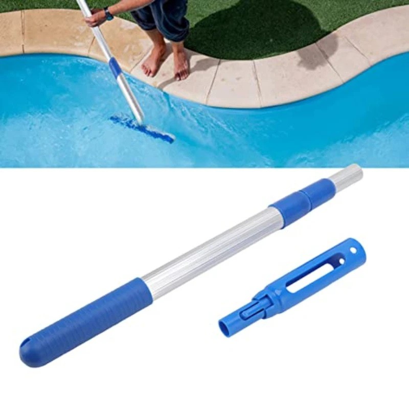 Telescopic Adjustable Pool Pol - Pool Skimmer Net 评论和价格