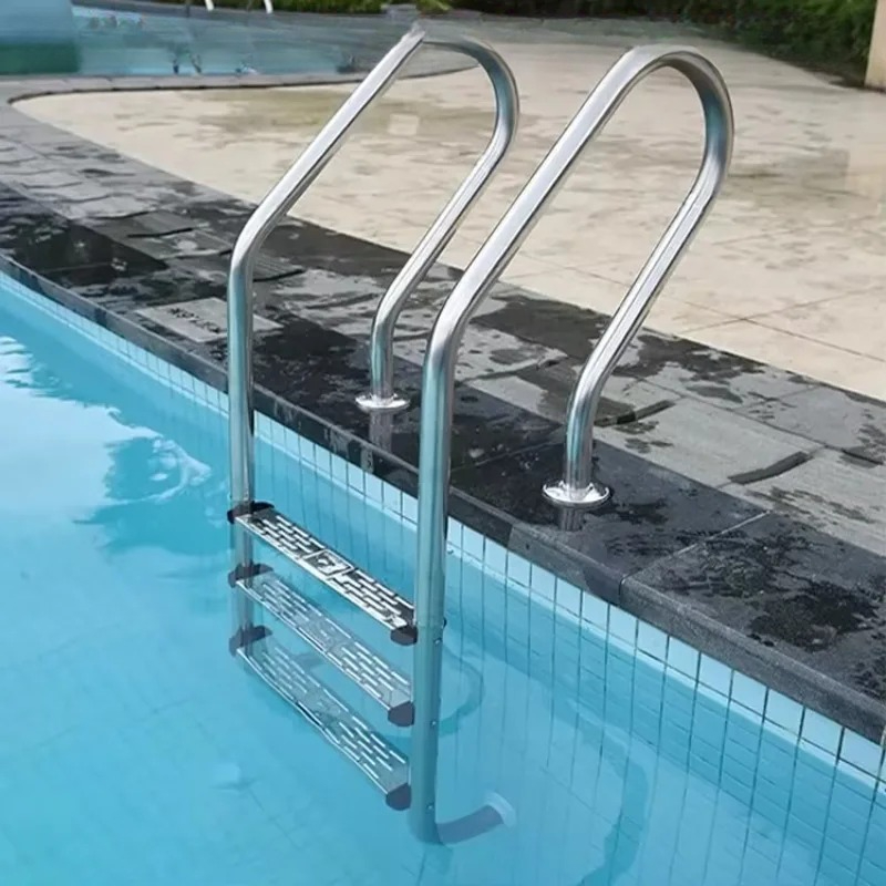 Stainless Steel 3/4-Step Above - Pool Ladder Above Ground 评论和价格