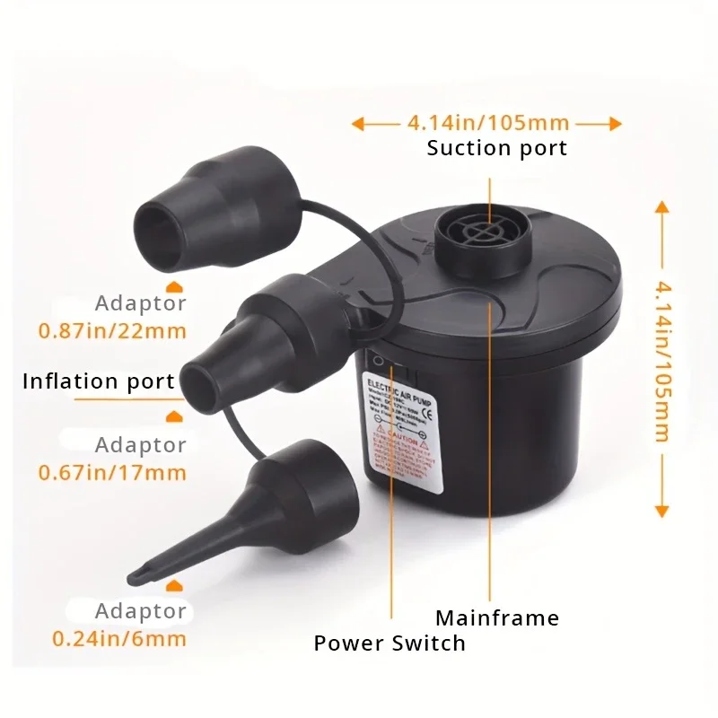 Portable Electric Air Pump wit - Pool Lounger Inflatable 评论和价格