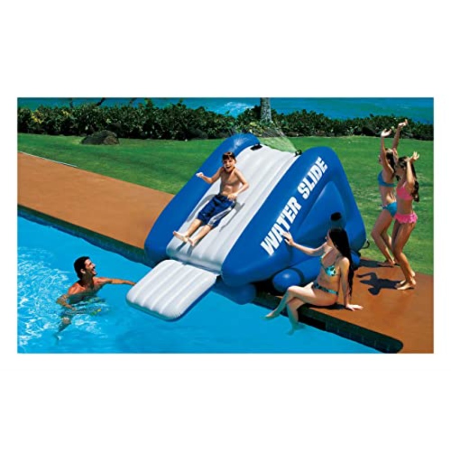 Inflatable swimming pool water - Water Slide Inflatable 评论和价格