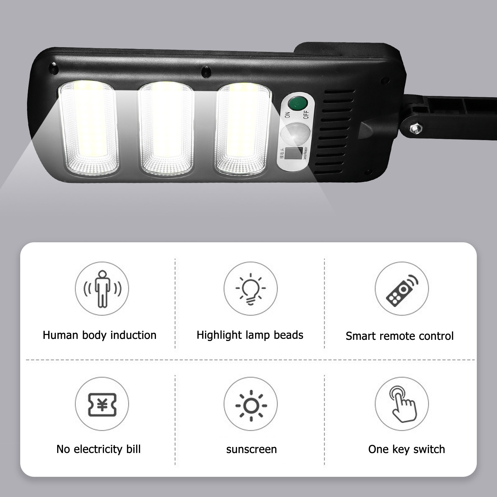2Pcs Solar Sensor Wall Light W - Pool Light Solar Rechargeable 评论和价格