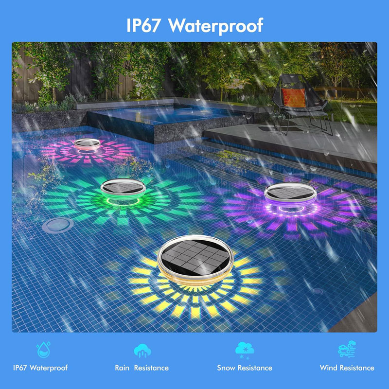 Pool Lights,Solar Rechargeable - Pool Light Solar Rechargeable 评论和价格