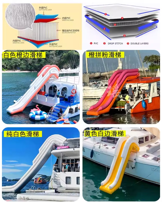 Inflatable water yacht slide b - Water Slide Inflatable 评论和价格