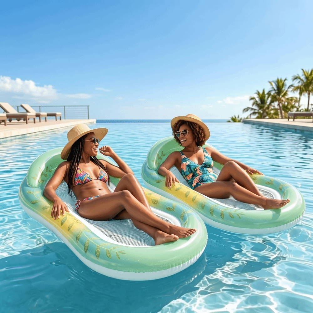 Mermaid Style Sequined Inflata - Pool Lounger Inflatable 评论和价格